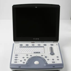 GE HealthCare Vivid q ultrasound system. Representative image; actual unit and accessories confirmed in quotation.
