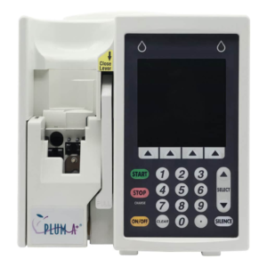 ICU Medical / Hospira Plum A+ — representative model photo